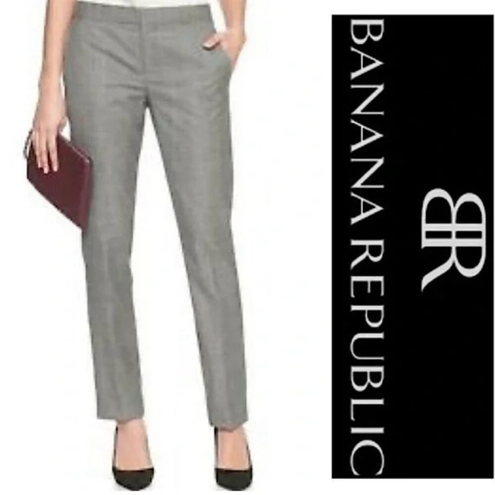 BANANA REPUBLIC "RYAN" Straight Leg Dress Trousers O
